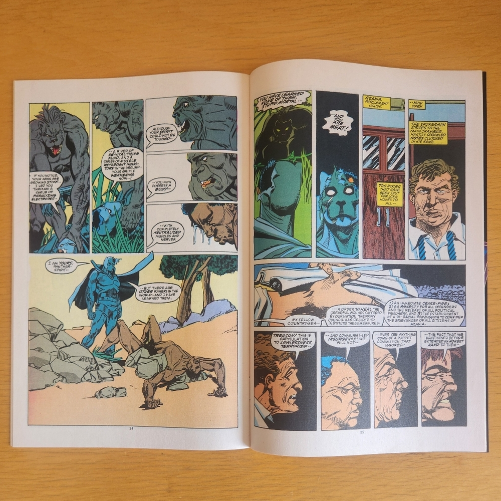 Black Panther Mini-Series #3 & #4 - 1980s Marvel Comics (Lot of 2)  - Picture 15 of 16